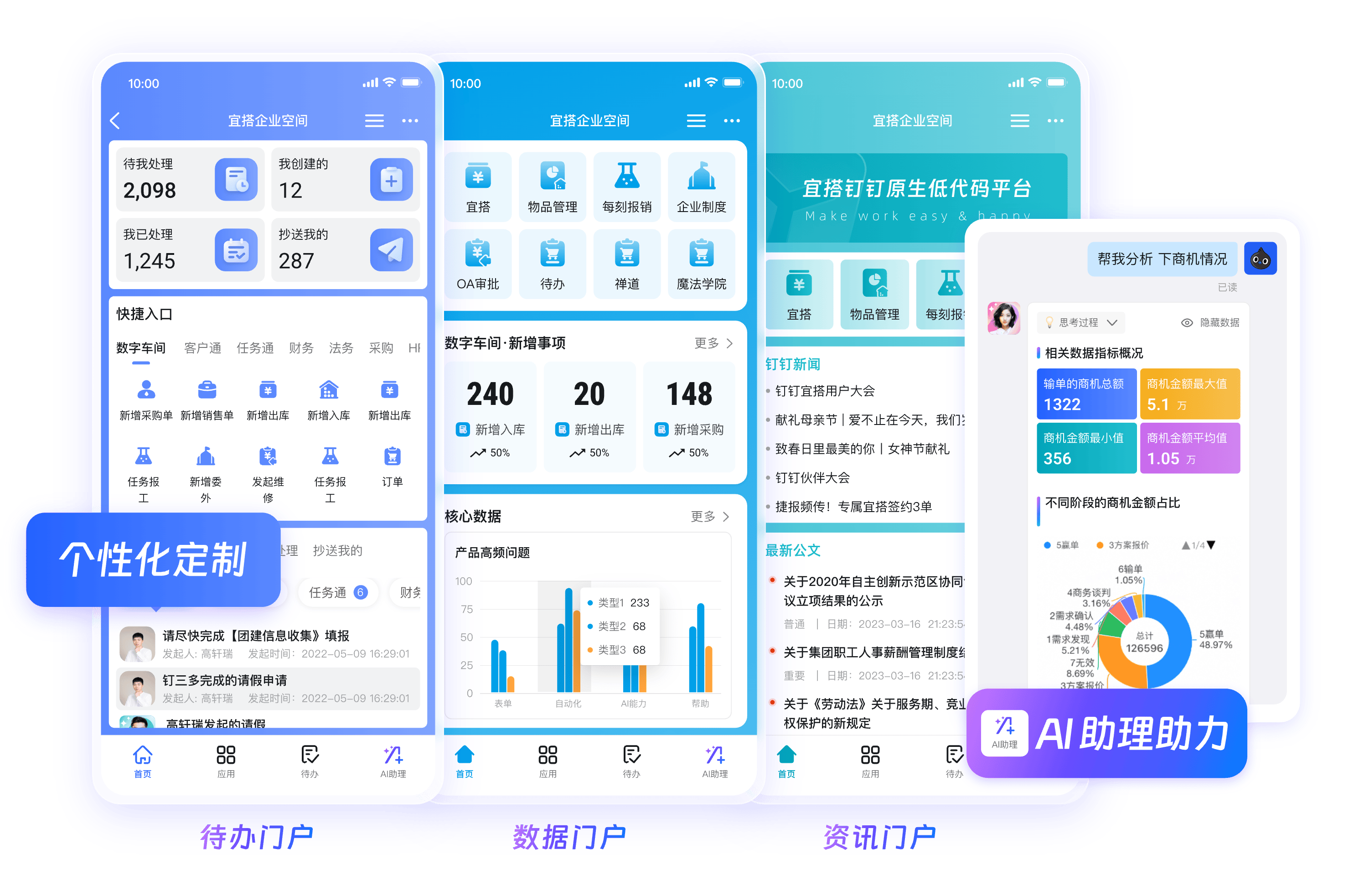 钉钉私有化安全产品界面